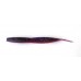 Приманка силіконова на хижу рибу, Taipan Rain Worm, 3,8 дюйма, 8шт/уп, колір №12 Violet mistik pink